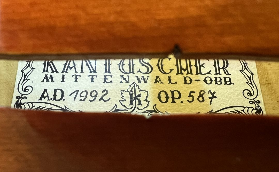 Kantuscher Joseph - Mittenwald anno 1992 - G-772